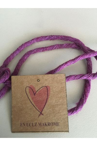EN UCUZ MAKROME Macrame Rope (10 METERS) Single Twist Scan Hobby Mesh Bag Multipurpose Hobby Packaging Material