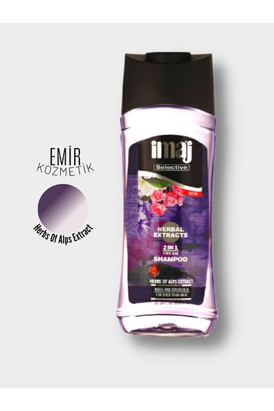 İmaj Selective Herb of Alps Extract Herbal Hair Care Shampoo 600ml