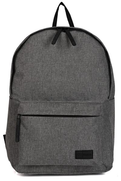 DERİEND Bagslab 1001 Сірий 15-дюймовий рюкзак з відділенням для ноутбука, унісекс
