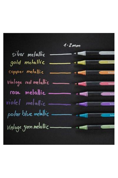 SCHNEIDER Paint-it 1-2mm Metallic Fineliner Felt Tip Pen