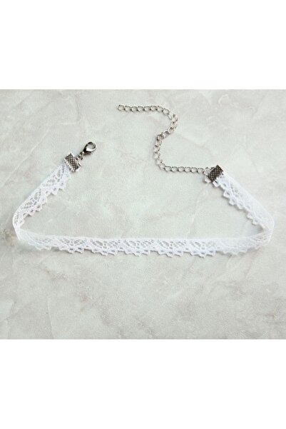 hbtasarim Vintage necklace White