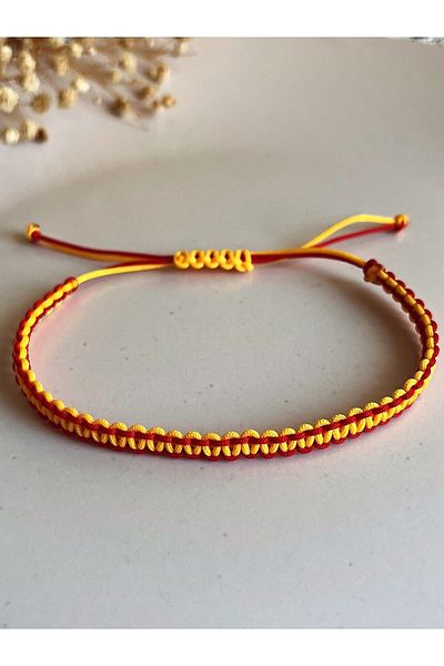 Farah Butik Unisex Fan Knitting Bracelet - Giftable Bracelet