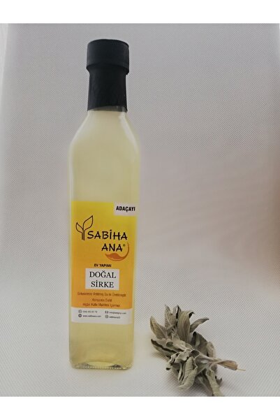 SabihaAna Sabiha Ana Ev Yapımı Organik Adaçayı Sirkesi