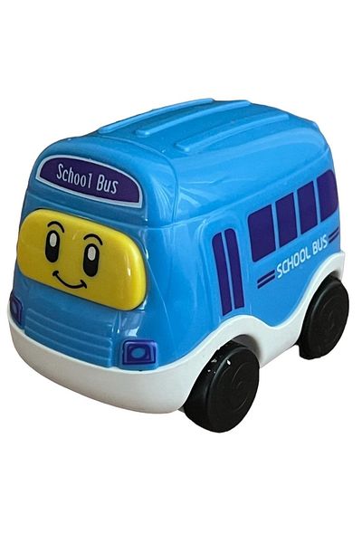 Cosby Friction Bus Blue 8cm