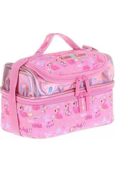 KAUKKO Kids&Love Mirror - Stone Flamin Lunch Box L7095