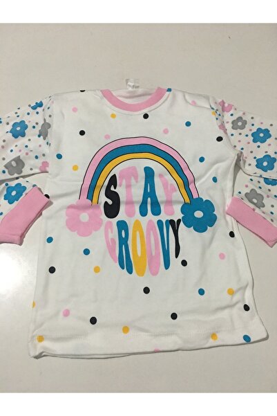 Süpermini Super Mini Baby για κορίτσια 7-9 ετών Σετ πιτζάμες 2 τεμαχίων με λο...