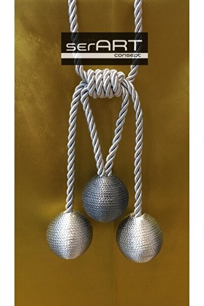 serART Kiraz 3 toplu fon perde kruvaze perde tavan bağlama bracol