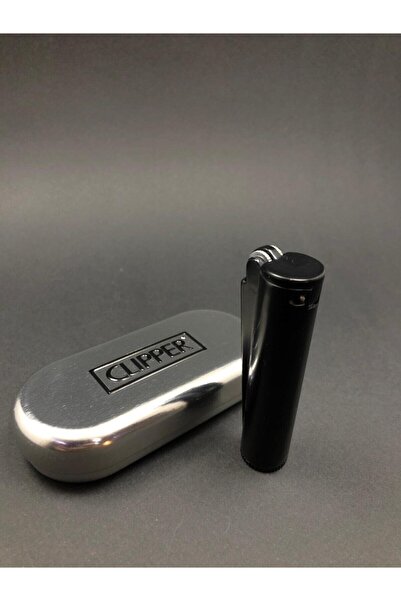 Clipper Siyah Benzinli Çakmak Papatyagift