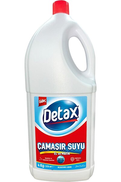 Genel Markalar Detax El Ve Matik Çamaşır Suyu 4000 ml