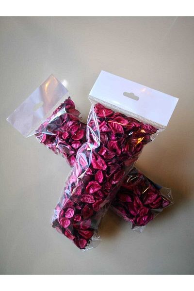 Aker Hediyelik Dried Rose Leaf Dry Rose 500 Τεμάχια 2 Συσκευασία