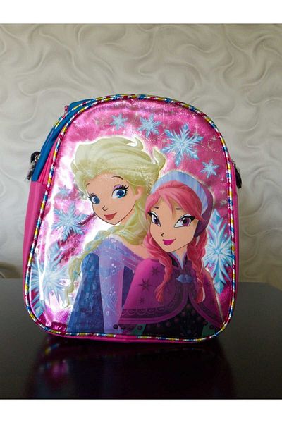 BULUT Luxury Primary School Bag Snow Queen Figured Lunch Box Set Girl's School Bag