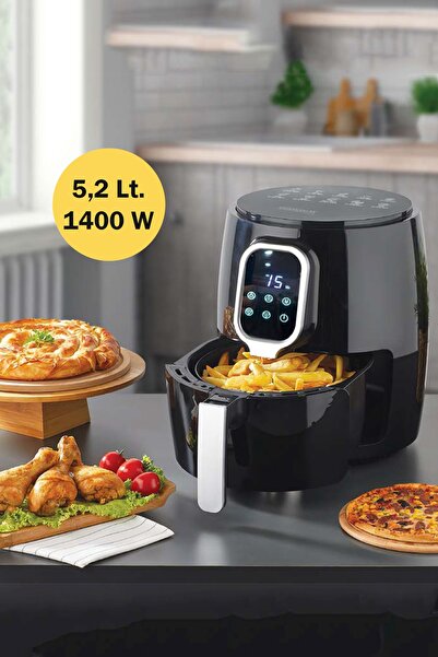 Kahramanlar Dijital Ayarlı XXL Fritöz 5,2 Lt.