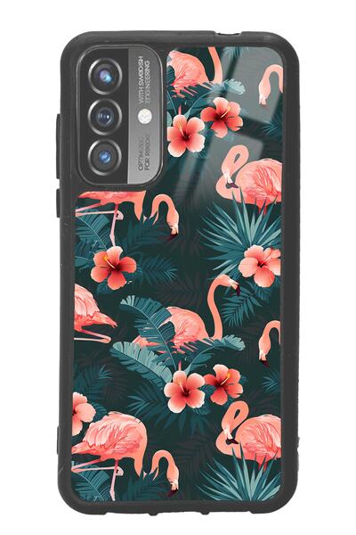 Spoyi Reeder P13 Blue 2021 - 2022 Flamingo Leaf Design Glossy Phone Case