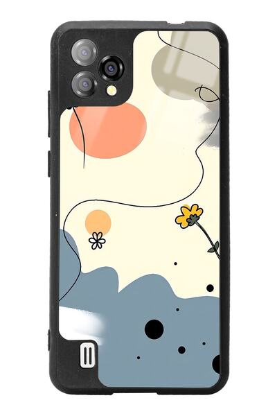 Spoyi Reeder P13 Blue Plus 2022 Nude Daisy Design Glossy Phone Case
