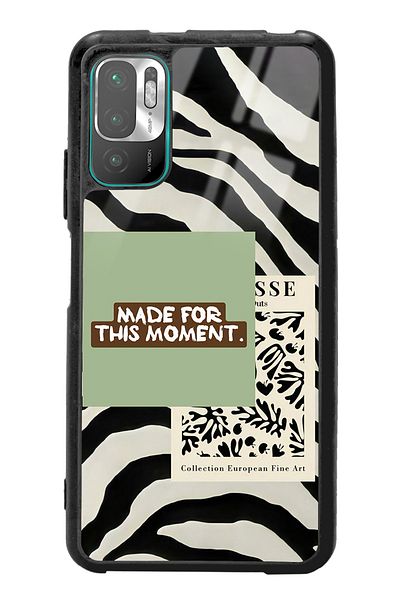 Spoyi حافظة هاتف لامعة بتصميم ماتيس أخضر لهاتف Xiaomi Redmi Note 10 5g