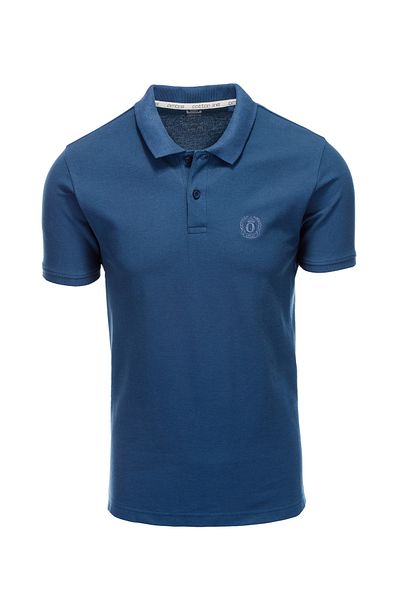 OMBRE Schlichtes Poloshirt S1374