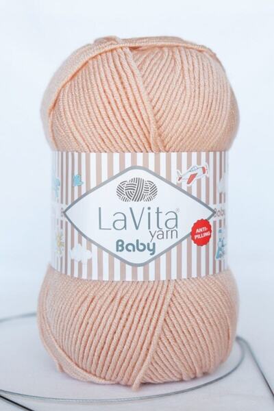 LaVita Yarn Baby El Örgü Ipligi, Taka Yarn (FLAMİNGO-4124)