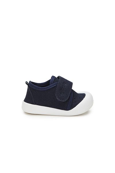 Vicco Anka Model Basic Baby Boy and Child First Step Casual Shoes - Navy Blue Slippers