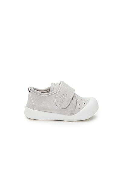 Vicco Anka Model Basic Unisex Baby and Kids First Step Casual Shoes - Gray Slippers