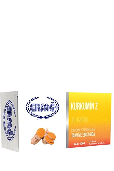 Ersağ Kurkumin Z Jel Kapsül (blister Ambalaj)