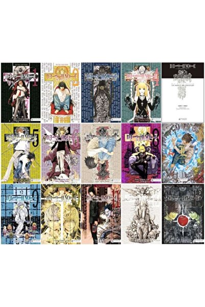 Akıl Çelen Kitaplar Death Note 15 Kitap Manga Seti - Tsugumi Ooba