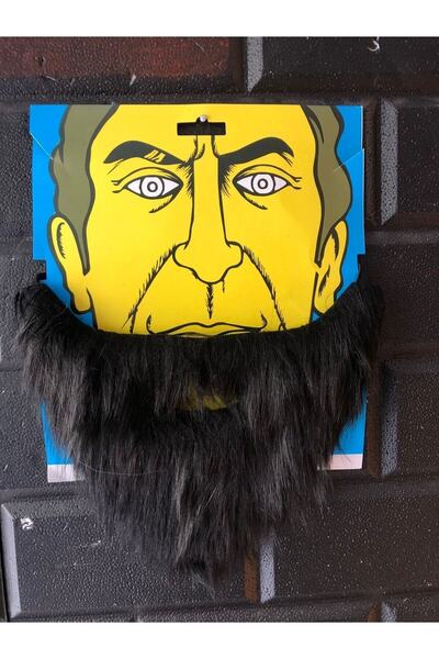 Kara Kedi Kostüm Evi Takma Sakal