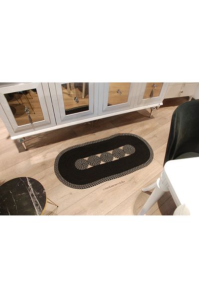 Türkmen Ev Tekstil Jute, Wicker, Carpet, Door Mat, Door Front Mat, Bath Mat, Corridor Carpet, Decor