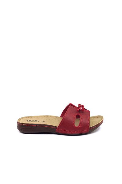 ARYAN 11-367 Red Women's Slippers