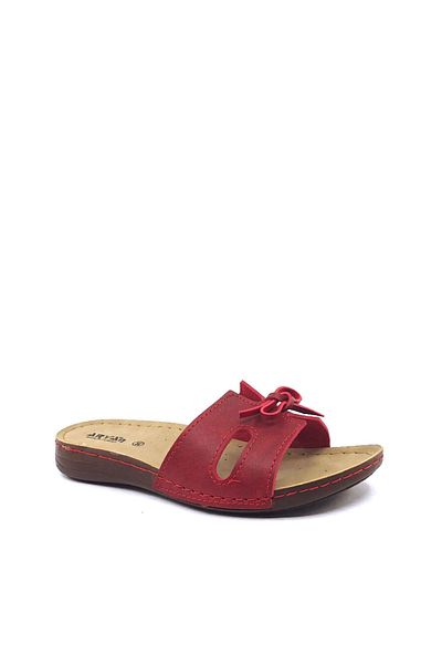 ARYAN 11-367 Red Women's Slippers