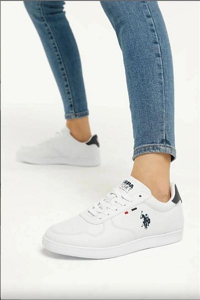 U.S. Polo Assn. Η.Π.Α. Polo Assn. Thunder Wmn 3fx White Comfort Unisex Casual αθλητικά παπούτσια