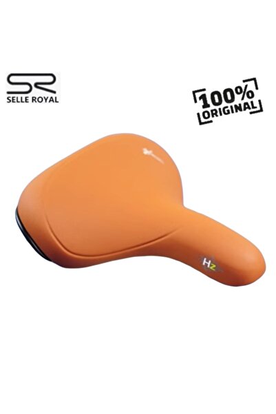 Selle Royal Brown Leather Comfort Athletic Hz Kahverengi Bisiklet selesi