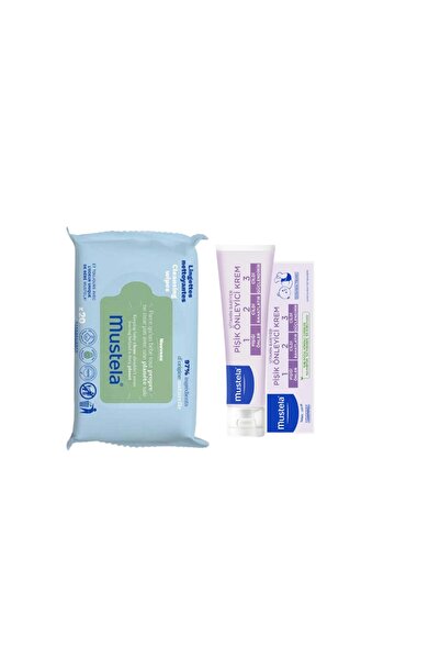 Mustela eko ıslak mendil 20'li + mustela Pişik 50 ml