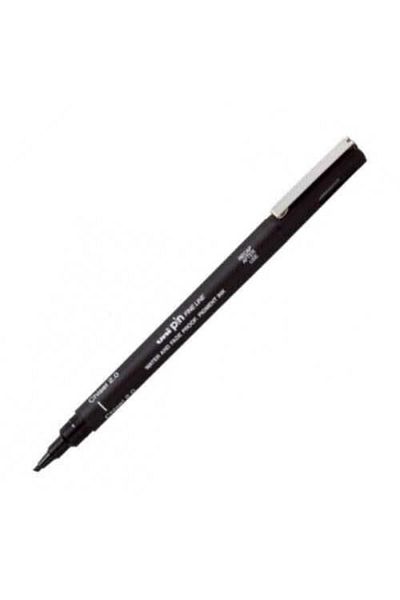 UNİ-BALL Uni Ball Pin 2.0 - Black Fine Line Cut Pen, 12 Pack