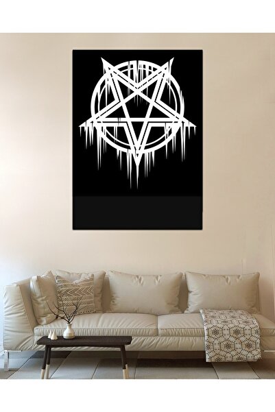 owl bag Стенен гоблен с шарен дизайн „Пентаграма № 3“