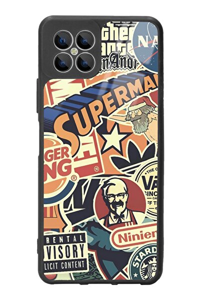 Spoyi Omix X600 Retro Marka Tasarımlı Glossy Telefon Kılıfı