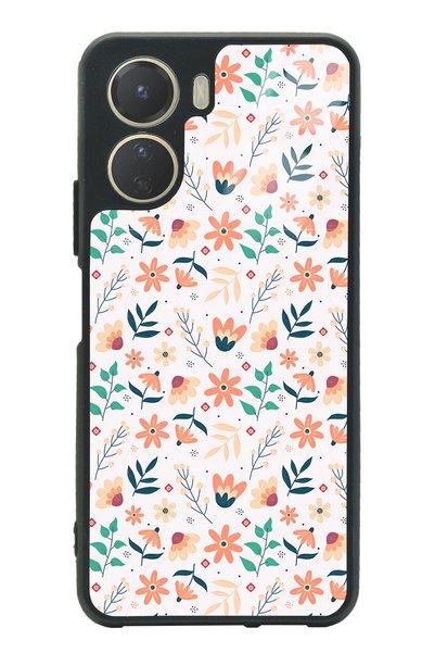Spoyi Vivo Y16 Tiny Autumn Design Glossy Phone Case