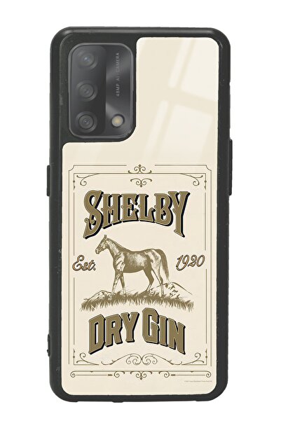 Spoyi Oppo A74 Peaky Blinders Shelby Dry Gin Tasarımlı Glossy Telefon Kılıfı