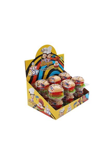 TOYJOY Toy Joy Burger 10gr Oyuncak Tablet Draje Şeker - 12 Adet