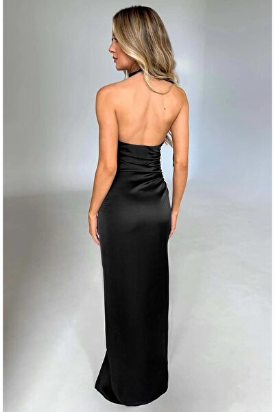 MAYHOŞ BUTİK Kadın drapeli elbise