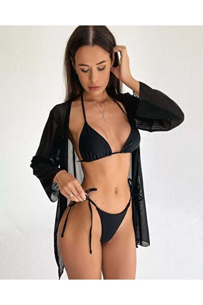 BF Bikini Fashion Nova bikini pareo set