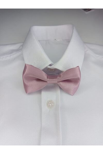 GallanD Turquoise Aquagreen Pink Children's Satin Birthday Wedding Special Day Practical Elastic Bow Tie 3 Pack