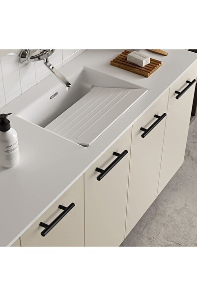 HOBİDABİ Mâner negru inoxidabil de 160 mm 5 buc. Sertar de mobilier Mâner dulap de bucătărie pentru vestiar 4251