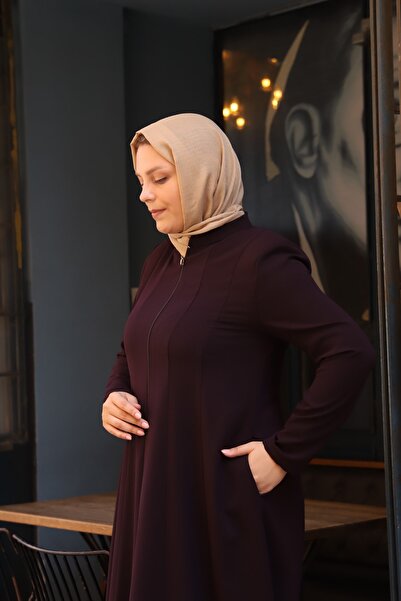 ECALAMODE Summer Mevlana Claret Red Ferace