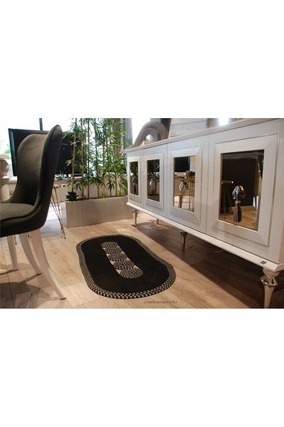 Türkmen Ev Tekstil Jute, Wicker, Carpet, Door Mat, Door Front Mat, Bath Mat, Corridor Carpet, Decor