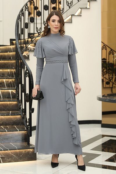 FUVAL MODA Noble Hijab Evening Dress