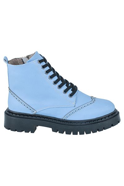 NOOSY Women's Turquoise Zippered Boots
