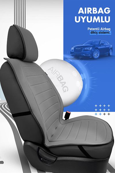 Otom Smoked Active Line Design Protective Car Seat Cushion