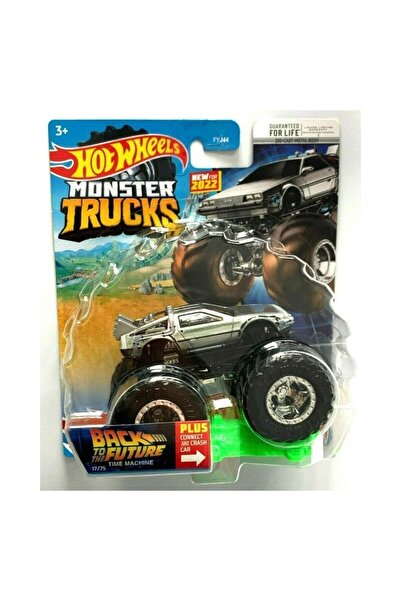 HOT WHEELS MONSTER TRUCK BACK TO THE FUTURE TIME MACHINE (GELECEĞE DÖNÜŞ) HCP...