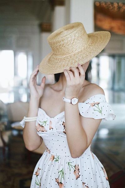 BAHELS Imported 100% Natural Straw Trend Straw Hat