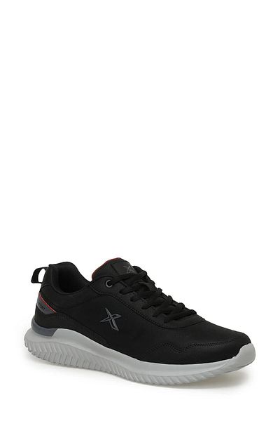 Kinetix Olego Pu 3Pr Black K Gray White Men's Sport Comfort Shoes